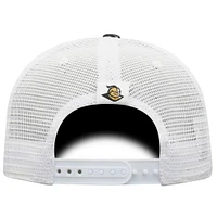 Men's Top of the World  Black UCF Knights Victory Baseline Adjustable Trucker Hat