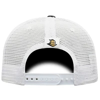 Men's Top of the World  Black UCF Knights Victory Baseline Adjustable Trucker Hat