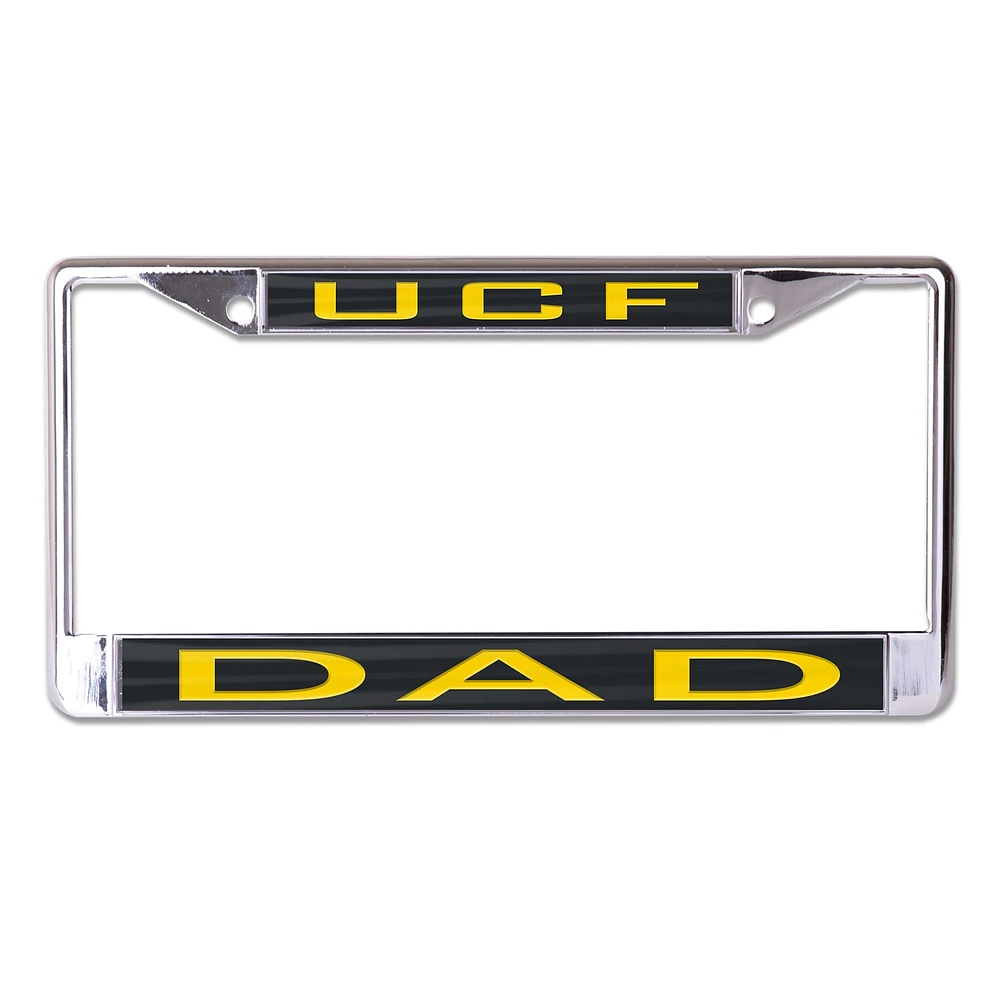 Cadre de plaque d'immatriculation WinCraft UCF Knights S/L Dad