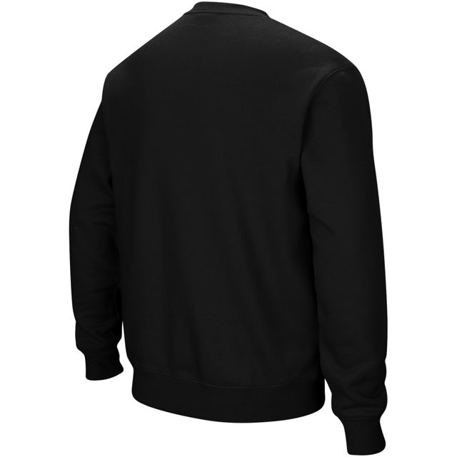 Colosseum Black UCLA Bruins Arch & Logo Crew Neck Sweat-shirt pour homme