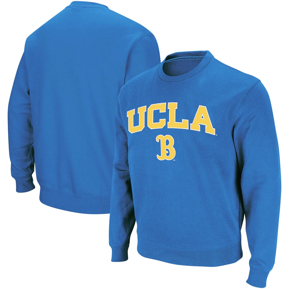 Men's Colosseum UCLA Bruins Arch & Logo Crew Neck Sweatshirt