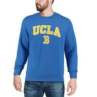 Men's Colosseum UCLA Bruins Arch & Logo Crew Neck Sweatshirt