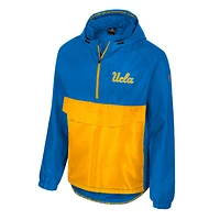 Men's Colosseum  Blue UCLA Bruins Reloaded Anorak Half-Zip Jacket
