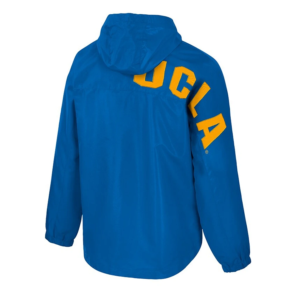 Men's Colosseum  Blue UCLA Bruins Reloaded Anorak Half-Zip Jacket