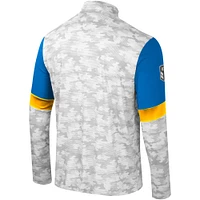 Men's Colosseum  Camo UCLA Bruins OHT Military Appreciation Tomahawk Quarter-Zip Windshirt