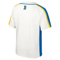 Men's Colosseum Cream UCLA Bruins Ruth Button-Up Baseball Jersey