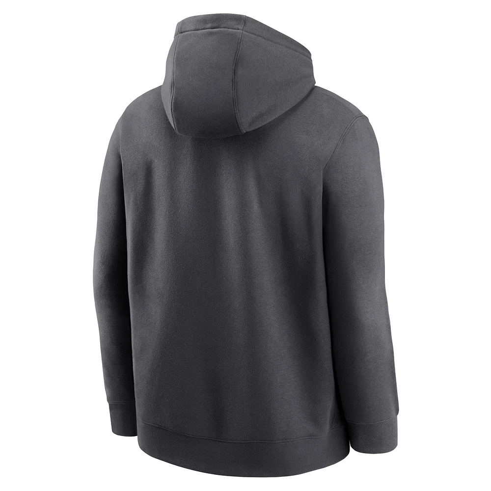 Men's Jordan Brand Anthracite UCLA Bruins Primetime Club Fleece Pullover Hoodie