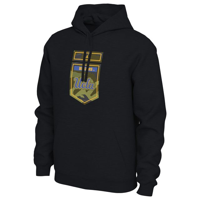 Chandail à capuchon enfiler avec motif camouflage UCLA Bruins Veterans Jordan Brand pour homme, noir