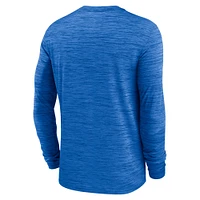 Men's Jordan Brand Blue UCLA Bruins Sideline Velocity Performance Long Sleeve T-Shirt