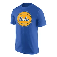 Men's Jordan Brand Blue UCLA Bruins Basketball Logo T-Shirt