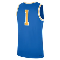 Men's Jordan Brand Blue UCLA Bruins Road Replica Basketball Jersey
