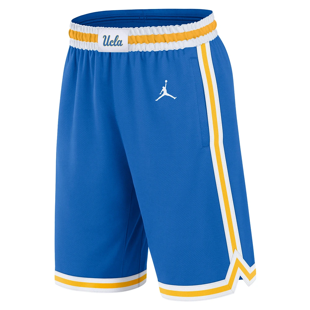 Men's Jordan Brand Blue UCLA Bruins Road Replica Performance Basketball Shorts