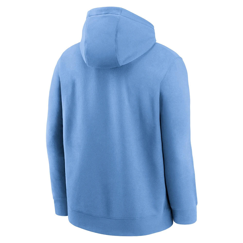 Men's Jordan Brand Blue UCLA Bruins Throwback Club Pullover Hoodie