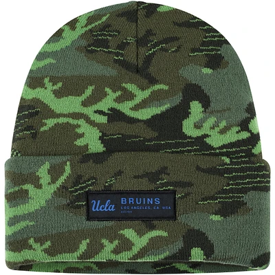 Bonnet en tricot à revers pour homme Jordan Brand Camo UCLA Bruins Veterans Day