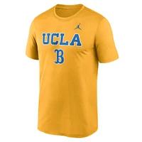 Men's Jordan Brand Gold UCLA Bruins Lockup Legend Performance T-Shirt
