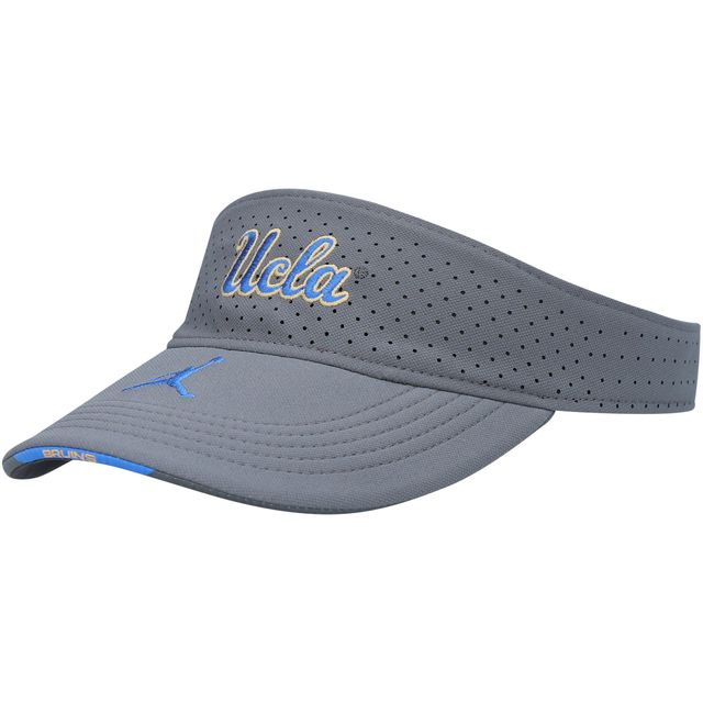 Visière Jordan Marques UCLA Bruins 2021 Sideline Performance pour homme, grise