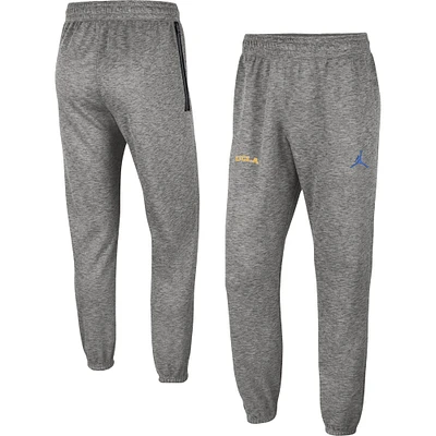 Pantalon Performance Jordan Brand Heather Grey UCLA Bruins Team Logo Spotlight pour Homme