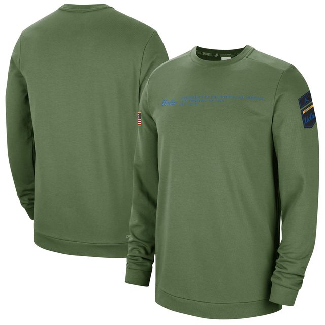 Sweat à capuche militaire Jordan Brand UCLA Bruins pour homme, olive