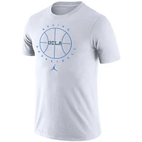 Men's Jordan Brand White UCLA Bruins Basketball Icon Legend Performance T-Shirt