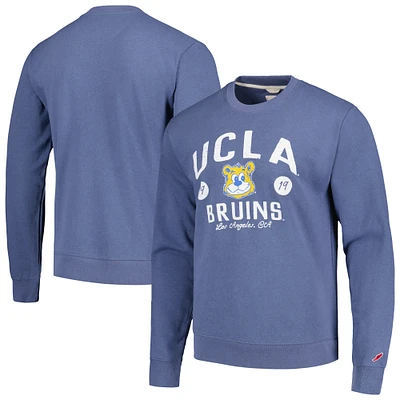 Sweat-shirt à manches longues pour hommes League Collegiate Wear bleu marine UCLA Bruins Bendy Arch
