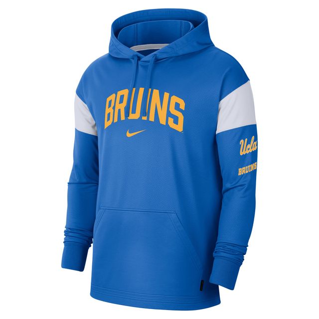 Chandail à capuchon Performance pour homme UCLA Bruins Nike bleu