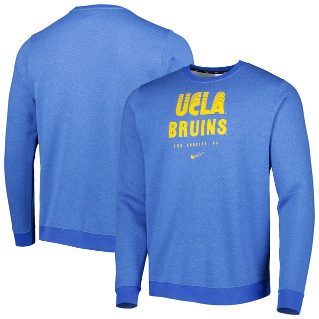 Sweat à capuche Nike UCLA Bruins Vault Stack Club Fleece bleu pour homme