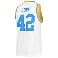 Men's Original Retro Brand Kevin Love White UCLA Bruins Commemorative Classic Basketball Jersey