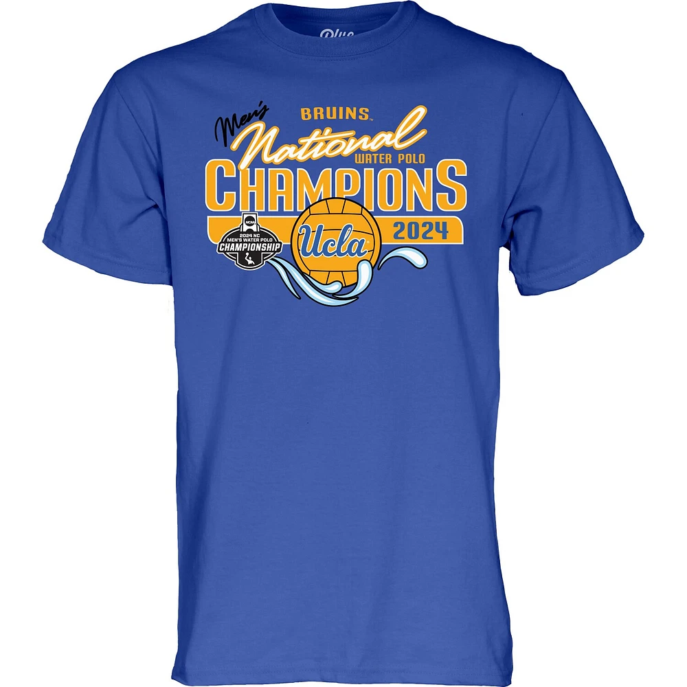 Unisex Blue 84  UCLA Bruins 2024 NCAA Men's Water Polo National Champions T-Shirt