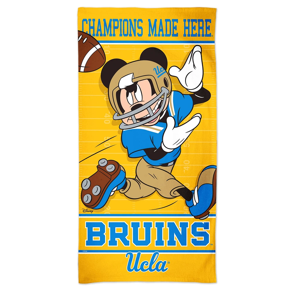 Serviette de plage WinCraft UCLA Bruins 30'' x 60'' Disney Spectra