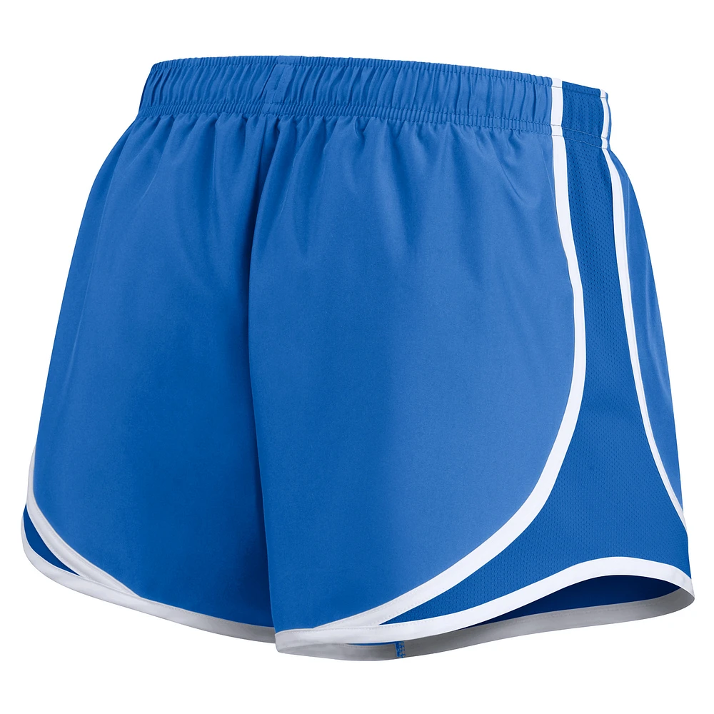 Short Nike bleu UCLA Bruins Primetime Tempo Performance pour femme