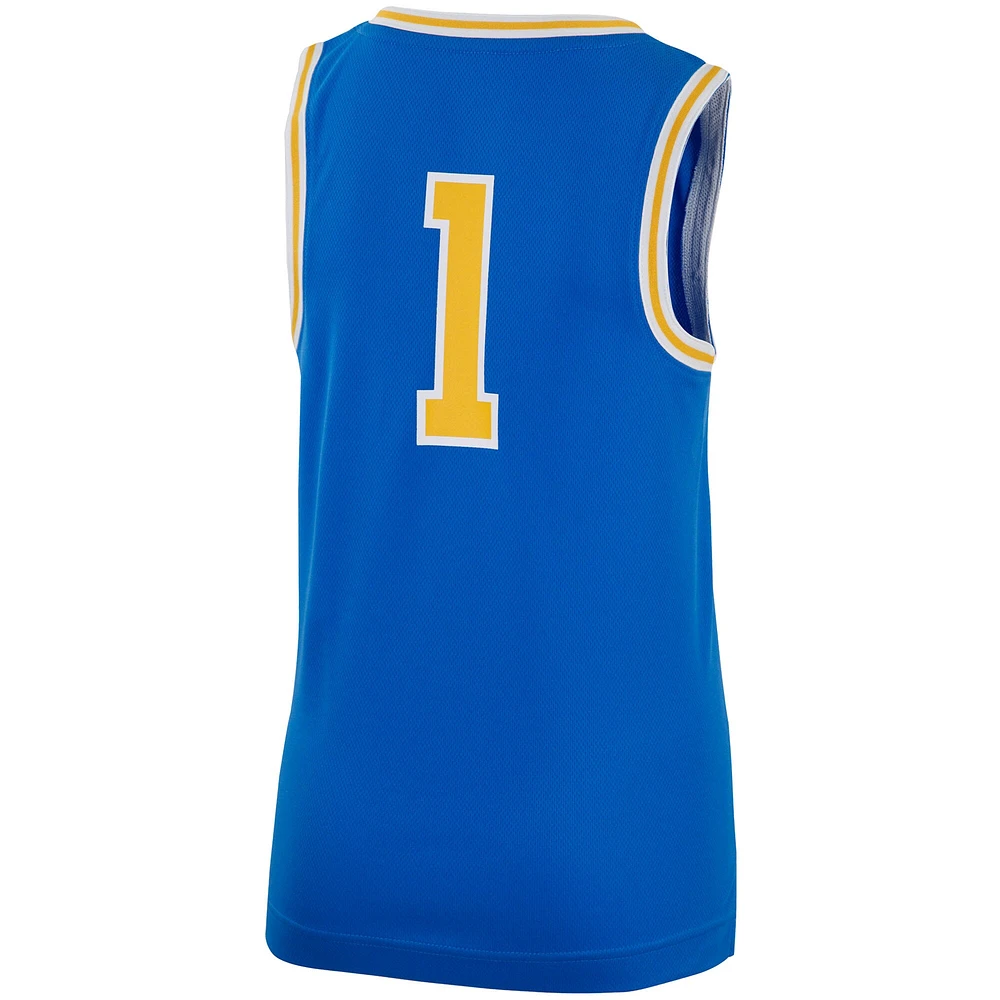 Youth Jordan Brand #1 Blue UCLA Bruins Team Replica Basketball Jersey