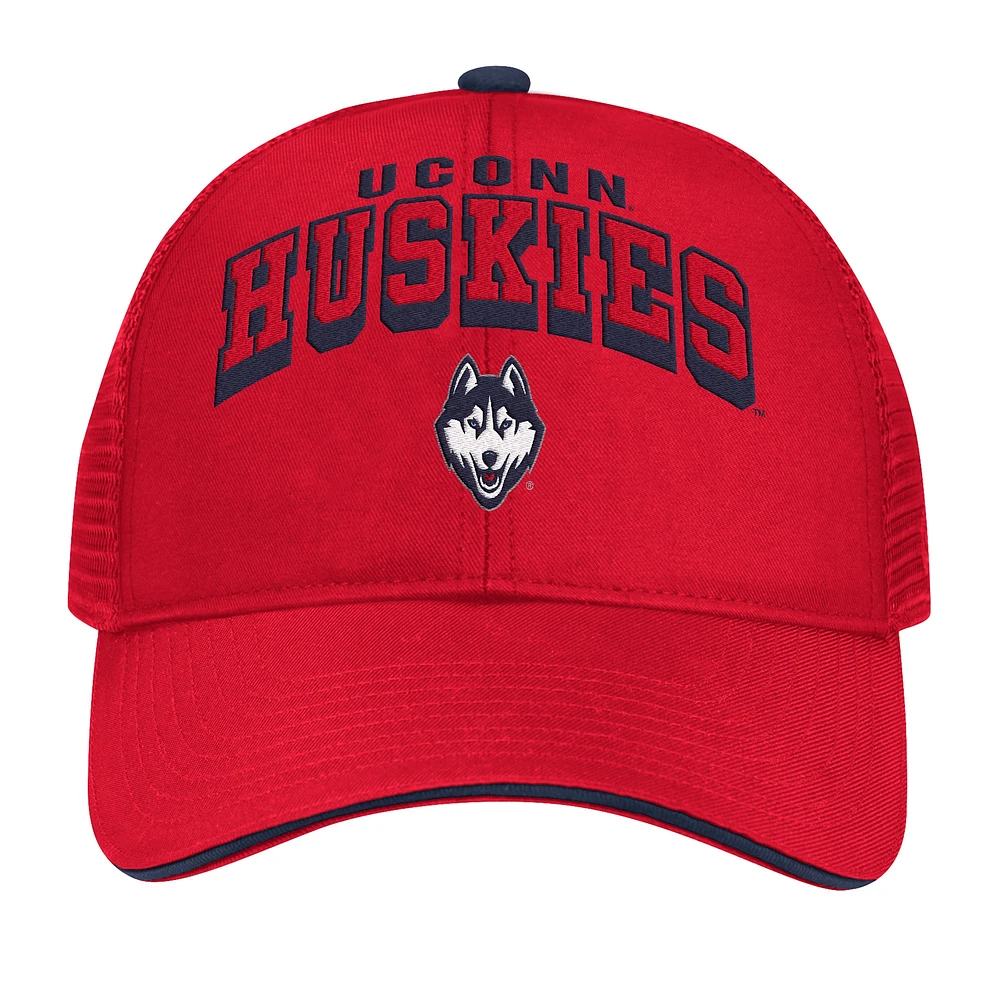 Men's Colosseum Red UConn Huskies Wyatt Adjustable Hat