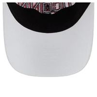 Men's New Era White UConn Huskies Active Ripstop 9TWENTY Adjustable Hat