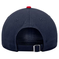 Casquette ajustable Nike UConn Huskies Colorblock Club bleu marine pour homme