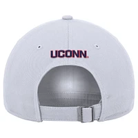 Men's Nike White UConn Huskies 11-Time NCAA Champions Club Adjustable Hat