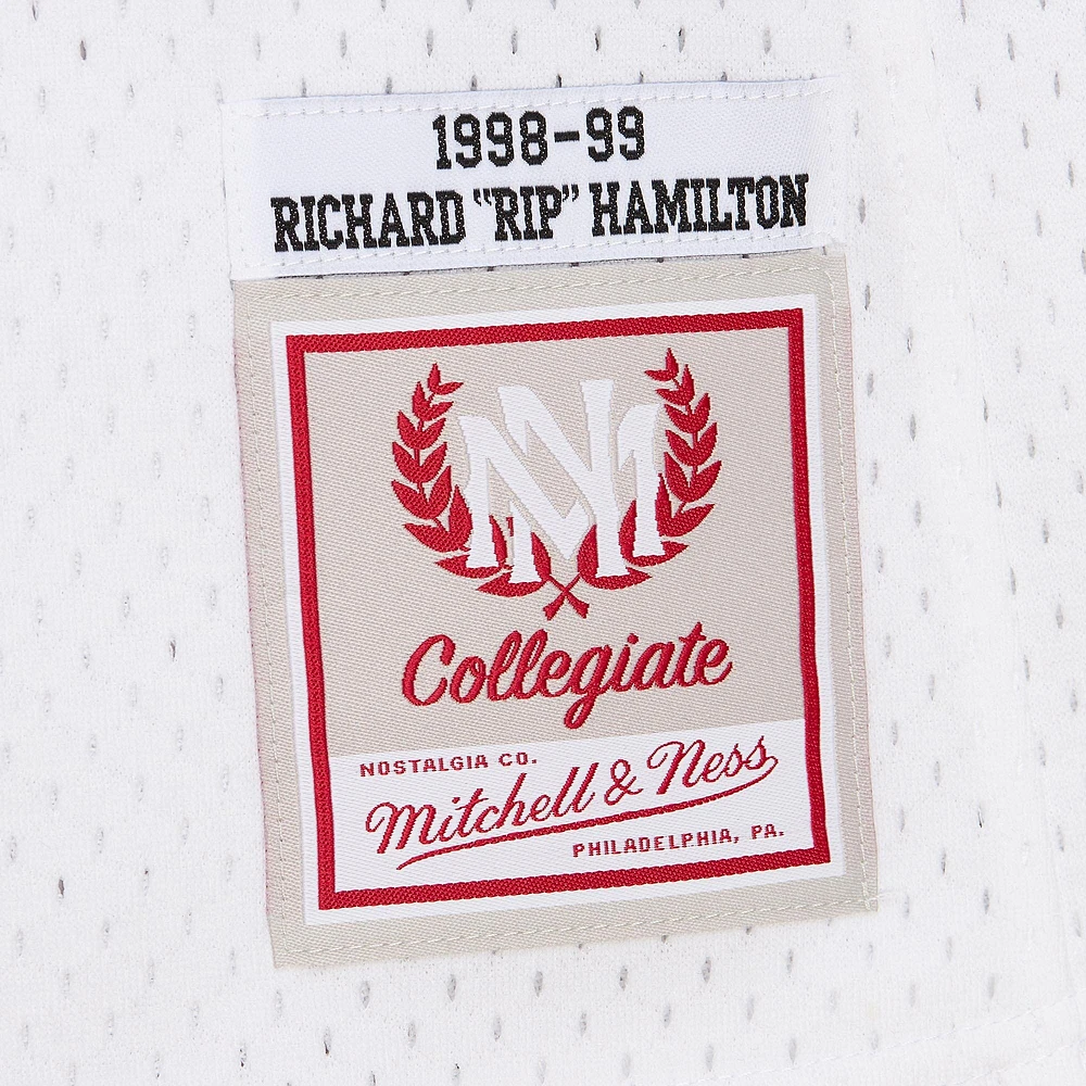 Men's Richard Hamilton White UConn Huskies 1998/99 Jersey