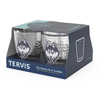 Tervis UConn Huskies 4-Pack 12oz. Emblem Tumbler Set