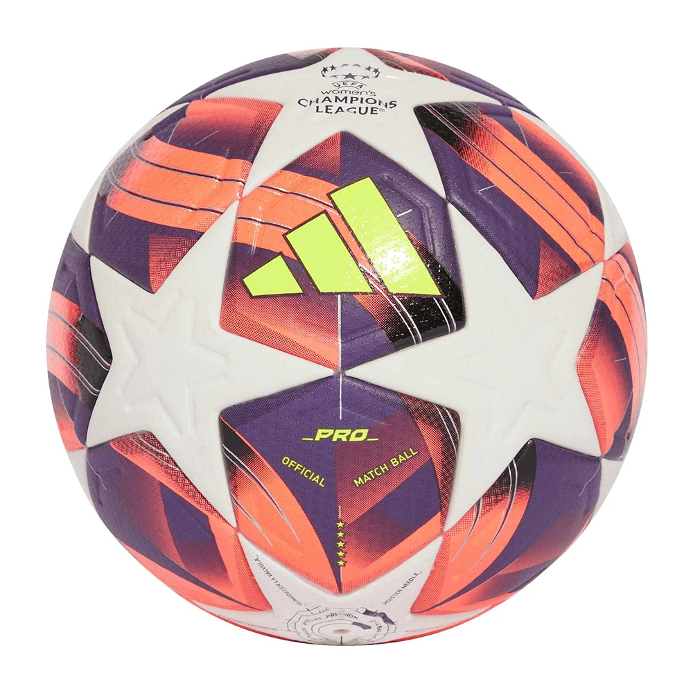 Ballon de football adidas de la phase de groupes de la Ligue des champions féminine de l'UEFA 2024