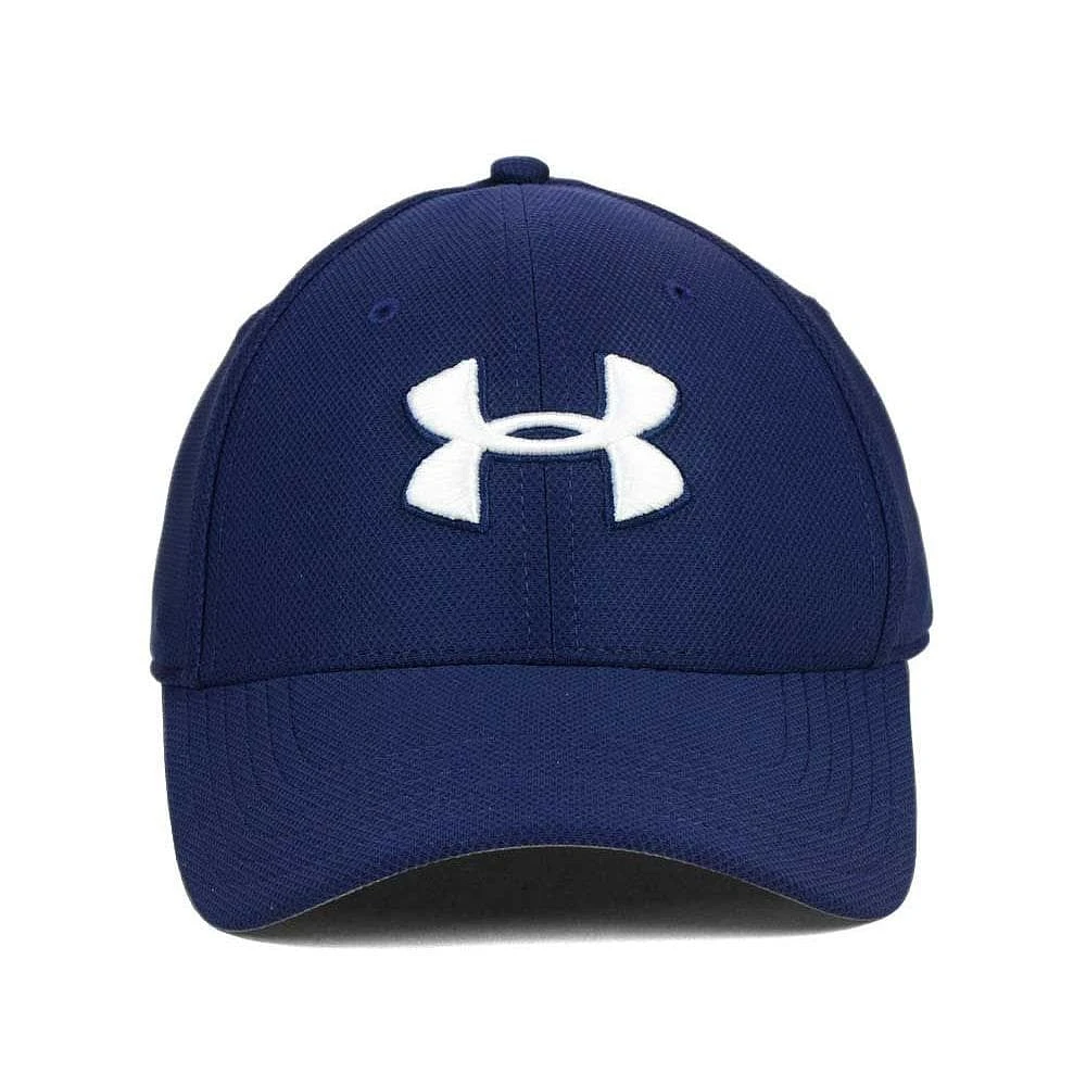 Men's Under Armour Navy Blitzing 3.0 Performance Flex Hat