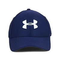 Men's Under Armour Navy Blitzing 3.0 Performance Flex Hat