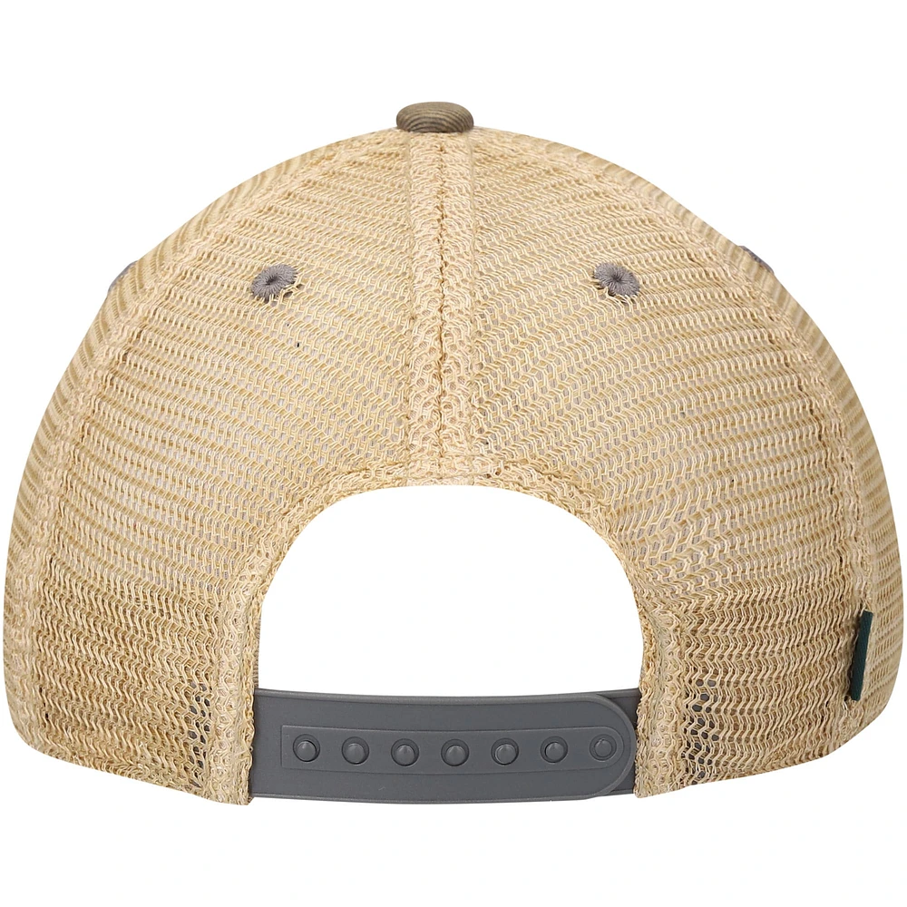 Casquette Snapback Trucker USC Trojans Legacy Point Old Favourite Grise/Naturel pour Homme