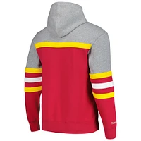 Men's Mitchell & Ness Cardinal USC Trojans Head Coach Pullover Hoodie