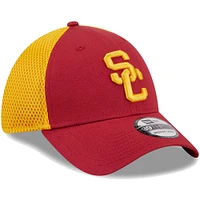 Men's New Era Cardinal USC Trojans Neo 39THIRTY Flex Hat