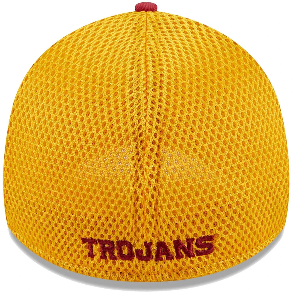 Men's New Era Cardinal USC Trojans Neo 39THIRTY Flex Hat