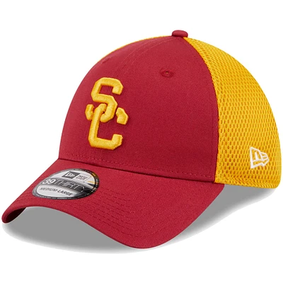 Men's New Era Cardinal USC Trojans Neo 39THIRTY Flex Hat