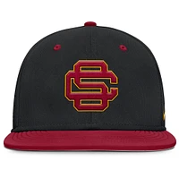 Men's Nike Black USC Trojans On-Field Dugout True Performance Fitted Hat