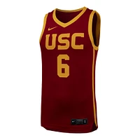 Men's Nike Bronny James Cardinal USC Trojans Replica Basketball Jersey