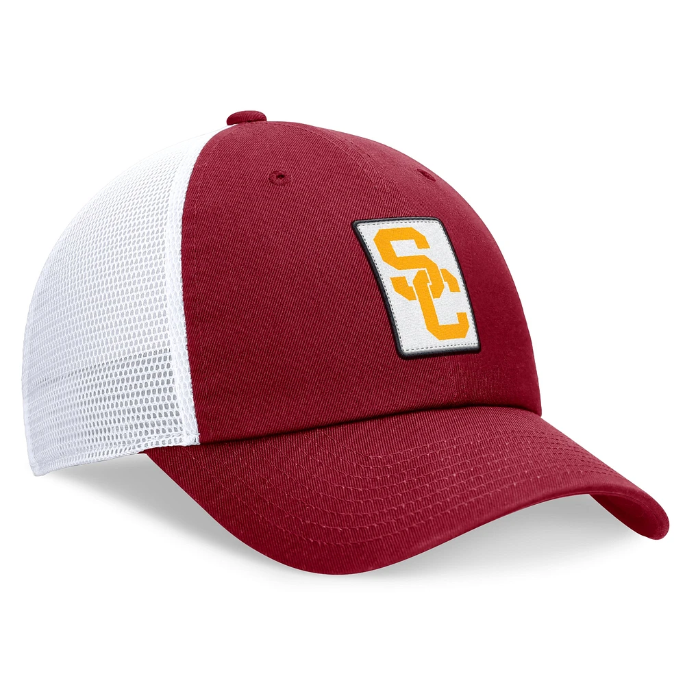 Men's Nike Cardinal/White USC Trojans Primetime Club Trucker Adjustable Hat