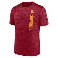 Men's Nike Cardinal USC Trojans 2024 Sideline Velocity Performance  T-Shirt