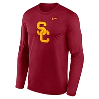 Men's Nike Cardinal USC Trojans Primetime Primary Legend Long Sleeve T-Shirt